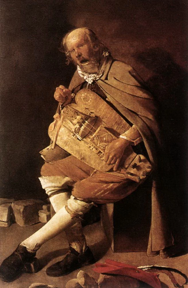 Il suonatore di ghironda - Musée des Beaux, Arts, Nantes